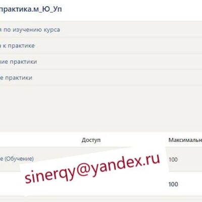 Практика Синергия Юриспруденция Уголовно-правовой