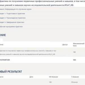 Практика Синергия информационные системы (ИСиТ ИБ)